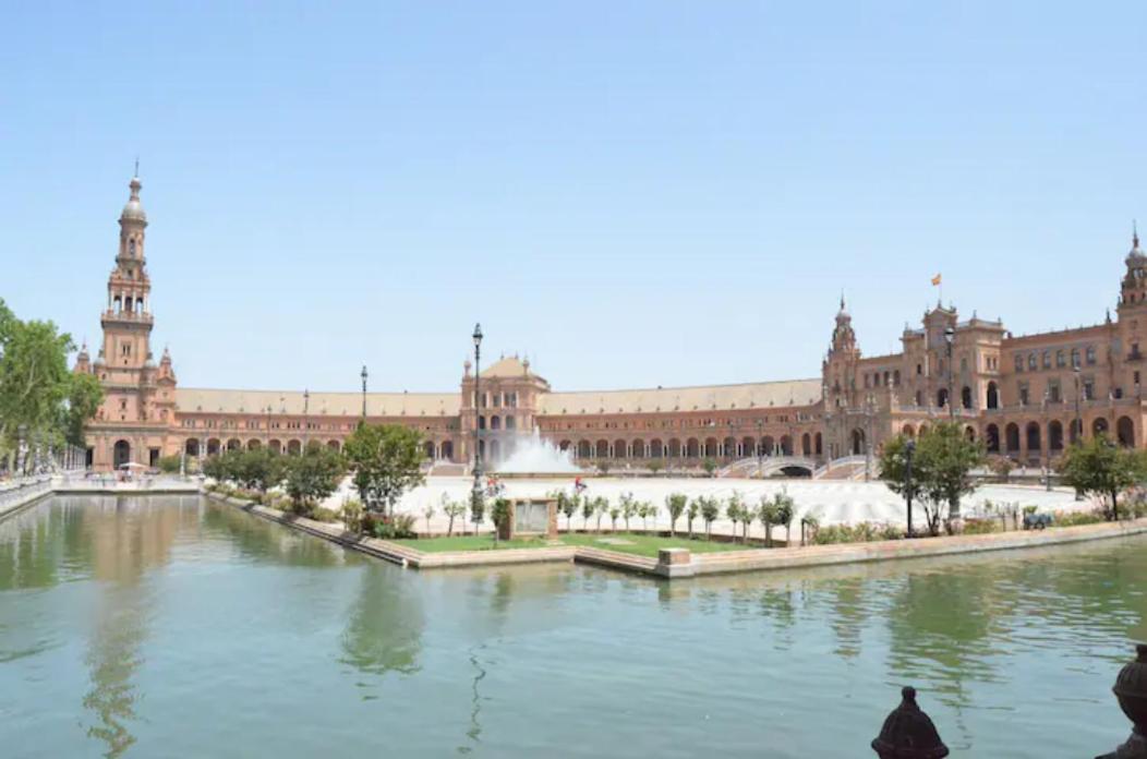 Apartamento A Estrenar Frente A La Plaza De Espana Sevilla Exterior foto